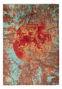 Designer Teppich - 301 x 210 cm - mehrfarbig