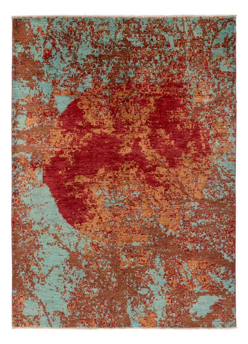 Designer Teppich - 246 x 173 cm - mehrfarbig