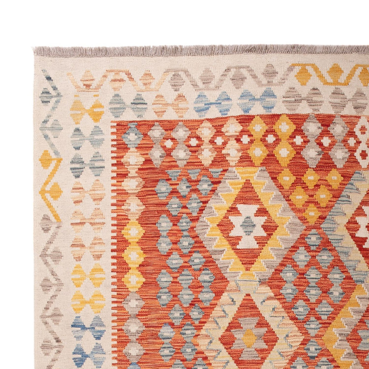 Kelim Teppich - Splash - 292 x 207 cm - mehrfarbig