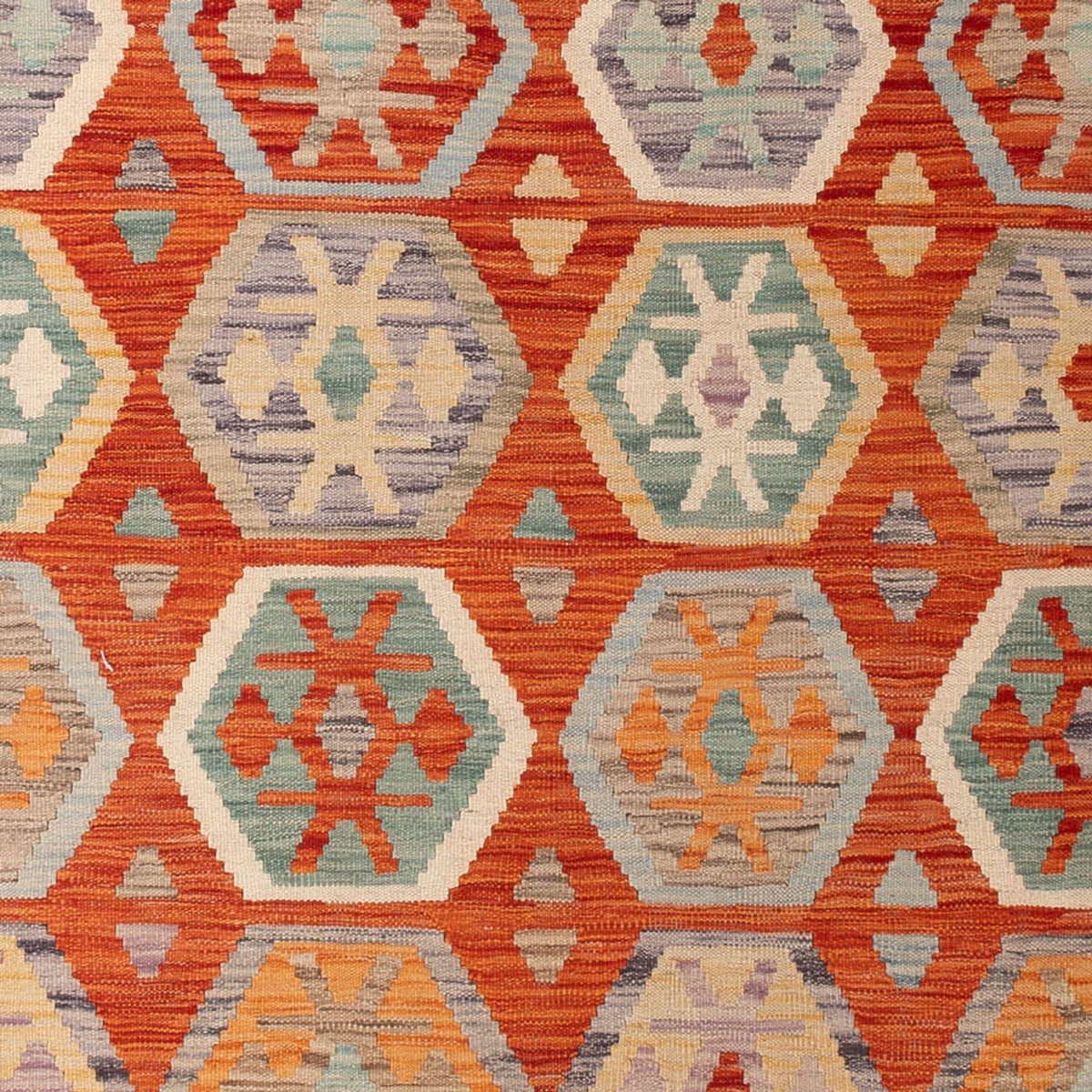 Kelim Teppich - Splash - 298 x 206 cm - mehrfarbig