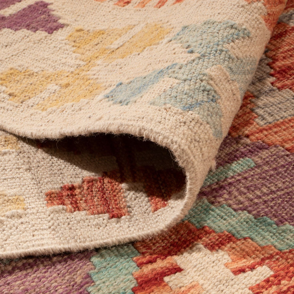 Kelim Teppich - Splash - 288 x 206 cm - mehrfarbig