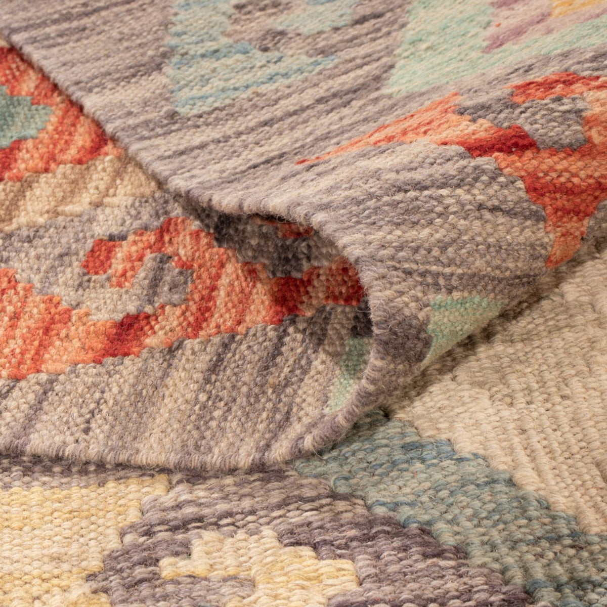 Kelim Teppich - Splash - 298 x 199 cm - mehrfarbig