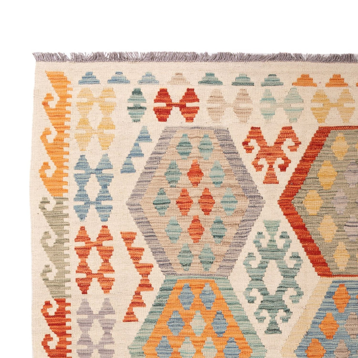 Kelim Teppich - Splash - 310 x 193 cm - mehrfarbig