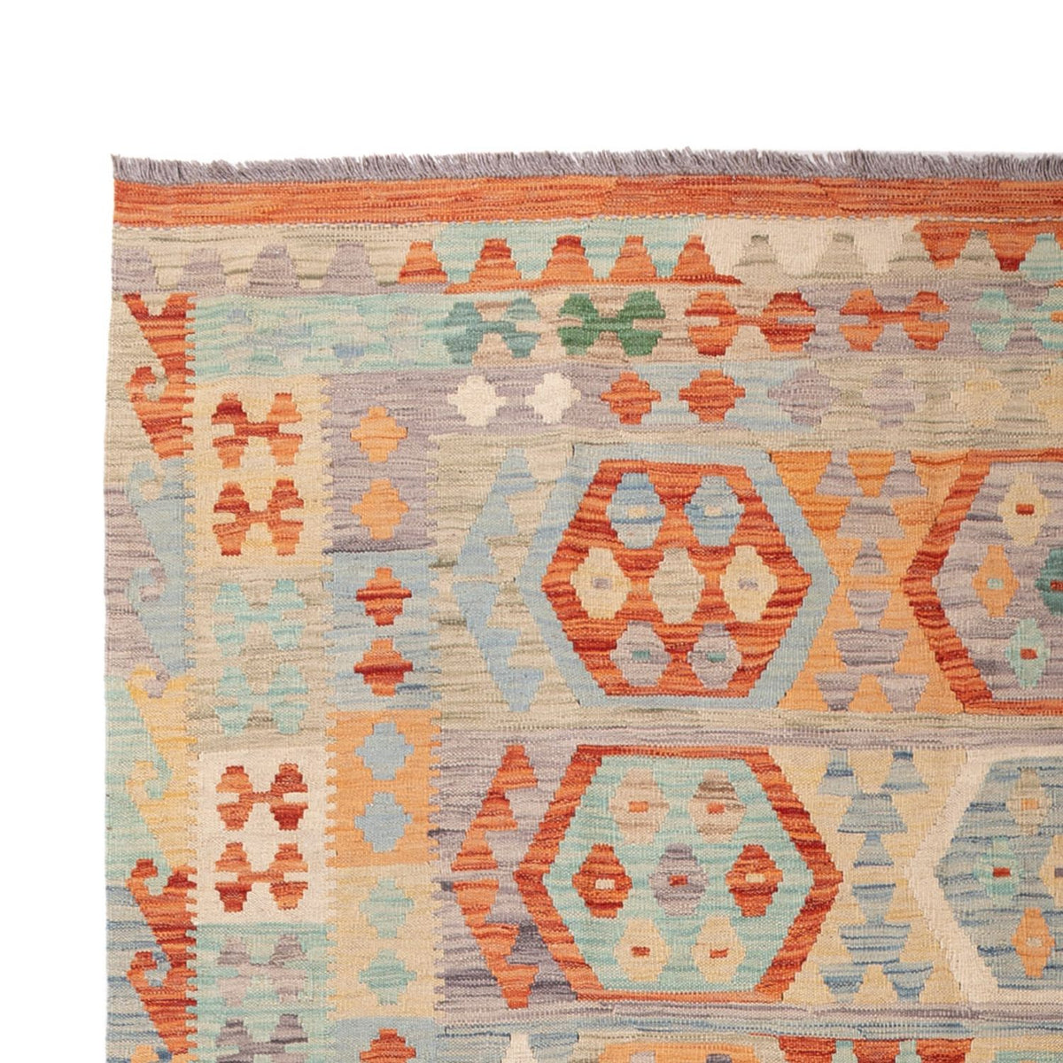 Kelim Teppich - Splash - 300 x 203 cm - mehrfarbig