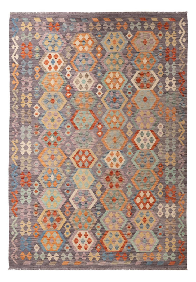 Kelim Teppich - Splash - 296 x 205 cm - mehrfarbig