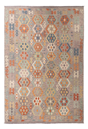 Kelim Teppich - Splash - 300 x 209 cm - mehrfarbig