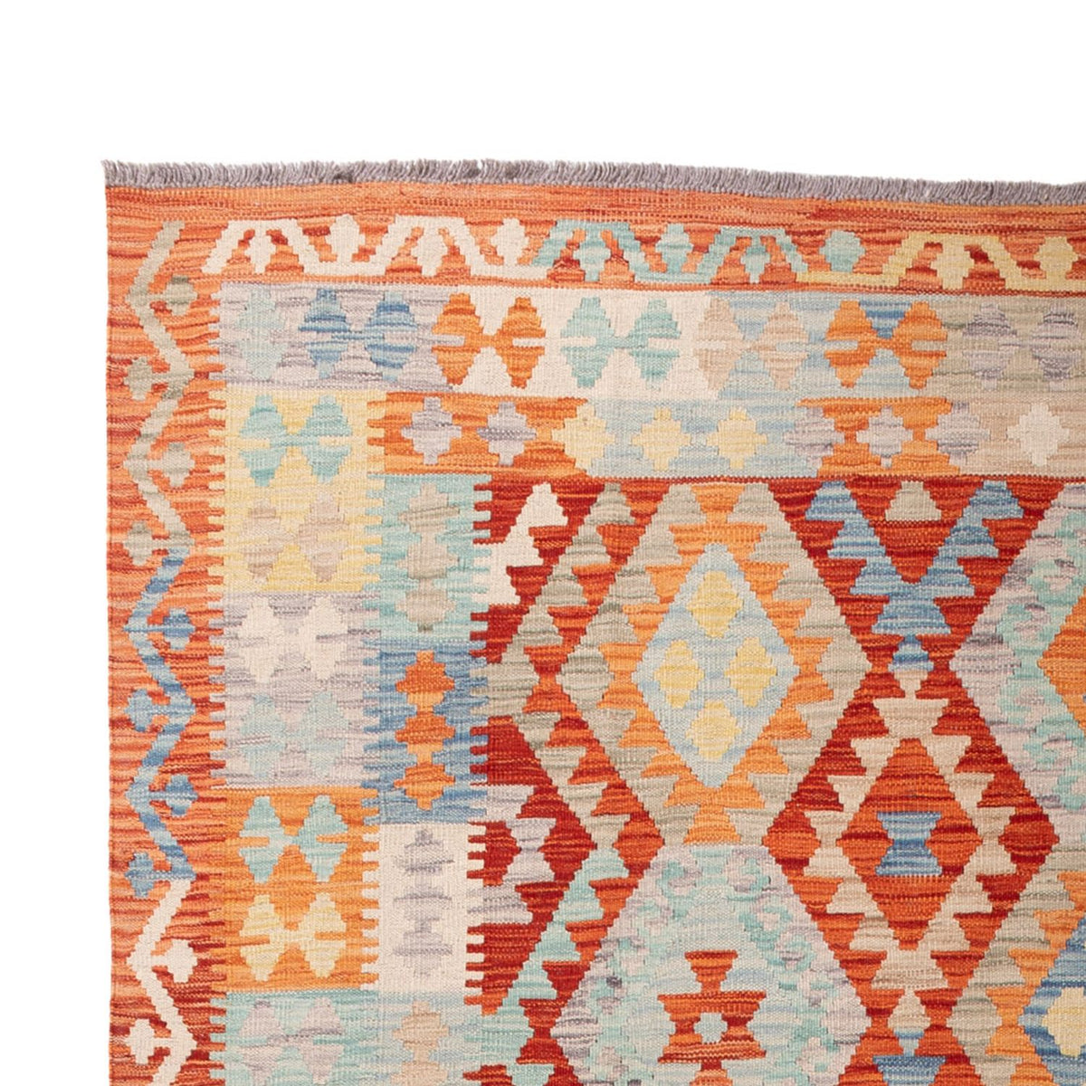 Kelim Teppich - Splash - 298 x 203 cm - mehrfarbig