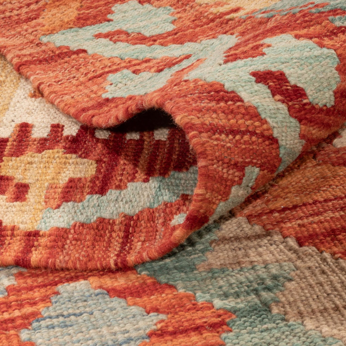 Kelim Teppich - Splash - 291 x 201 cm - mehrfarbig