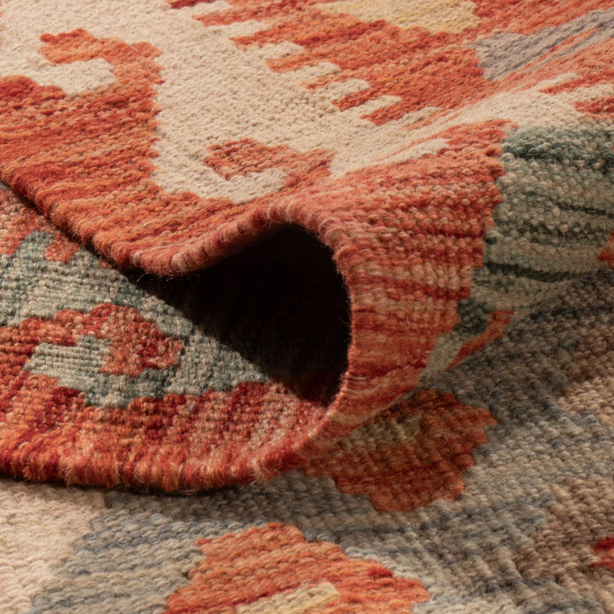 Kelim Teppich - Splash - 289 x 200 cm - mehrfarbig