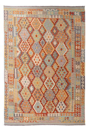 Kelim Teppich - Splash - 299 x 209 cm - mehrfarbig