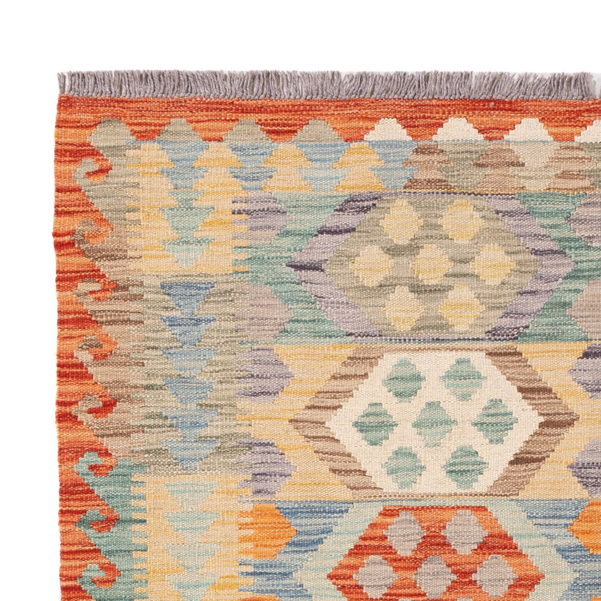 Kelim Teppich - Splash - 179 x 126 cm - mehrfarbig