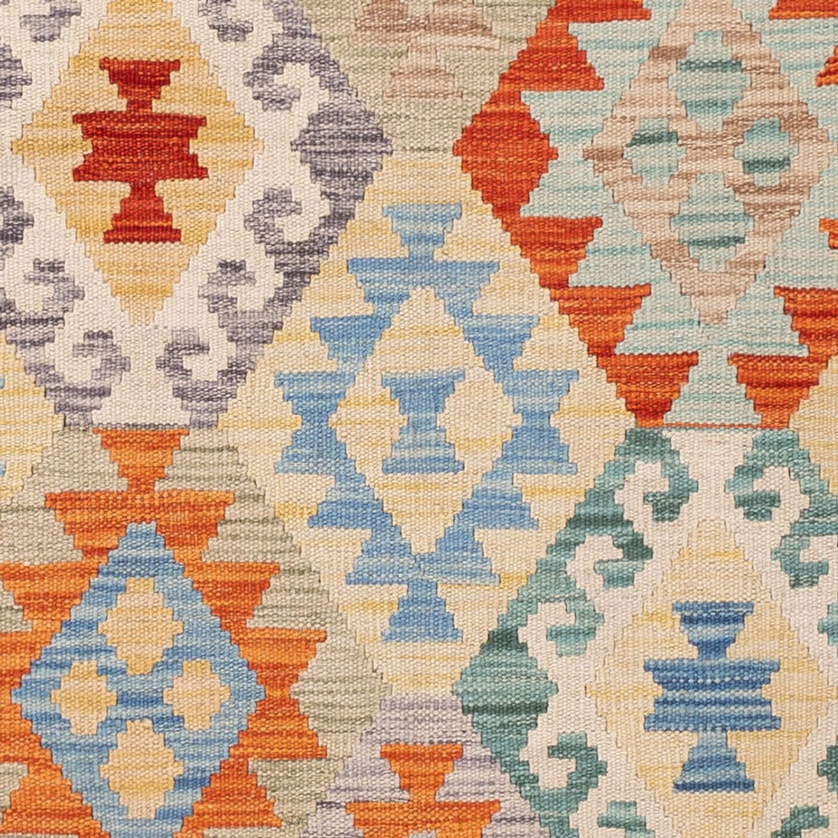 Kelim Teppich - Splash - 170 x 122 cm - mehrfarbig