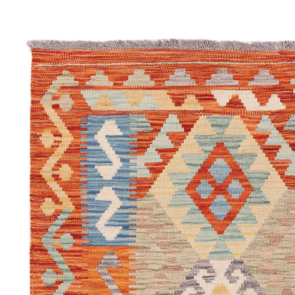 Kelim Teppich - Splash - 170 x 122 cm - mehrfarbig