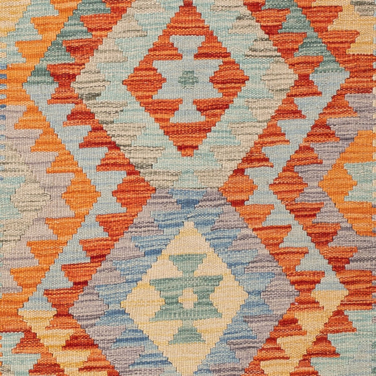 Kelim Teppich - Splash - 191 x 130 cm - mehrfarbig