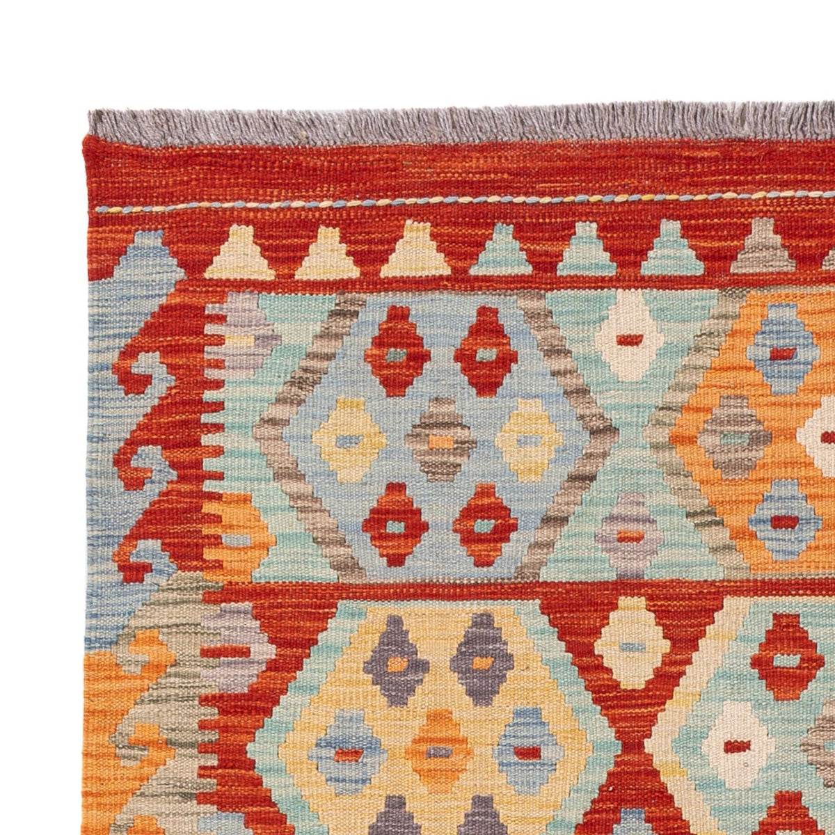 Kelim Teppich - Splash - 176 x 123 cm - mehrfarbig