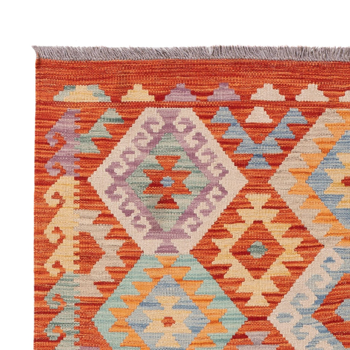 Kelim Teppich - Splash - 169 x 125 cm - mehrfarbig