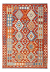 Kelim Maimene Teppich 126x174cm - Rechteckig / Mehrfarbig / 126 x 174 cm Rechteckig