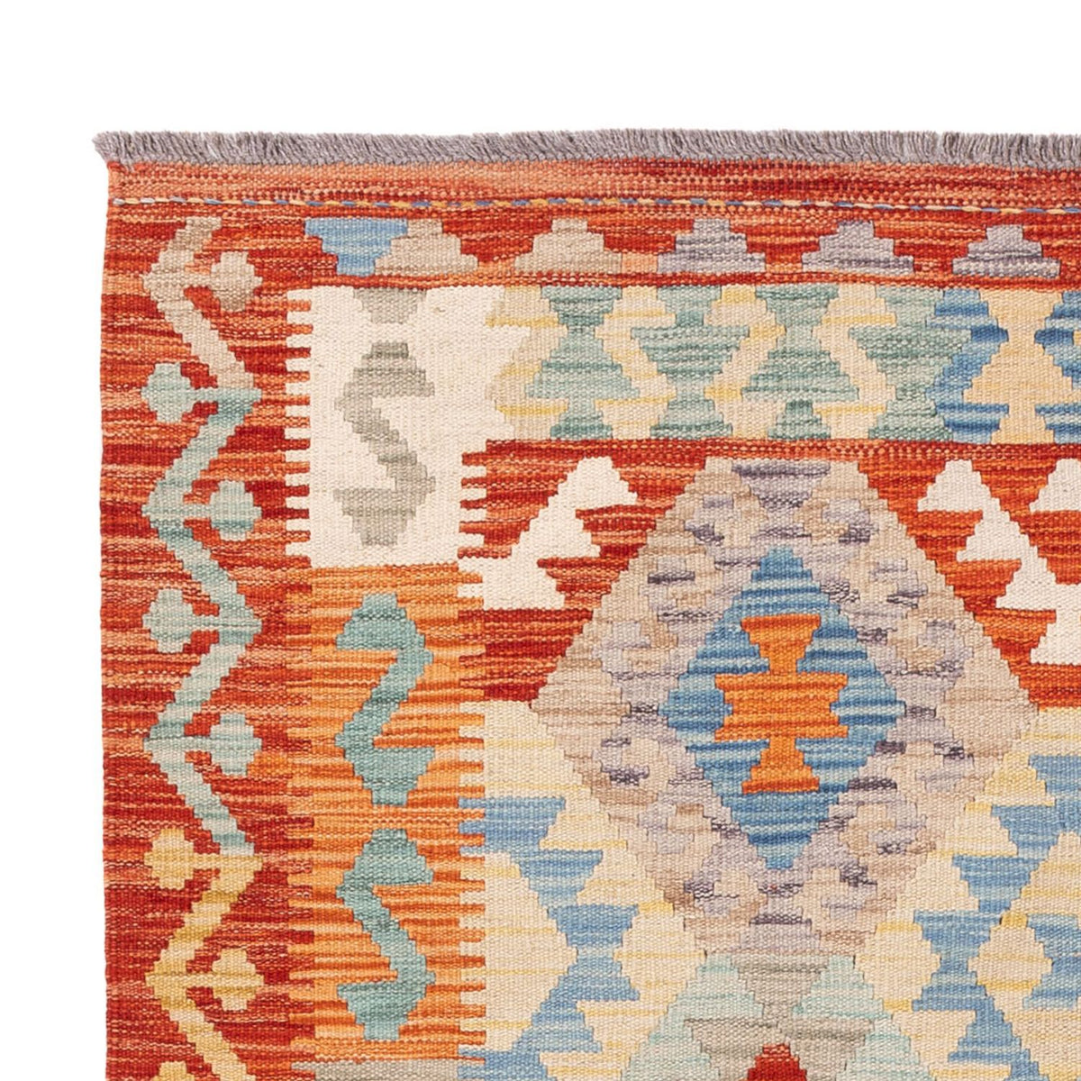 Kelim Teppich - Splash - 177 x 128 cm - mehrfarbig