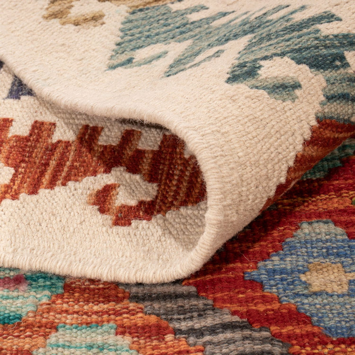 Kelim Teppich - Splash - 292 x 214 cm - mehrfarbig