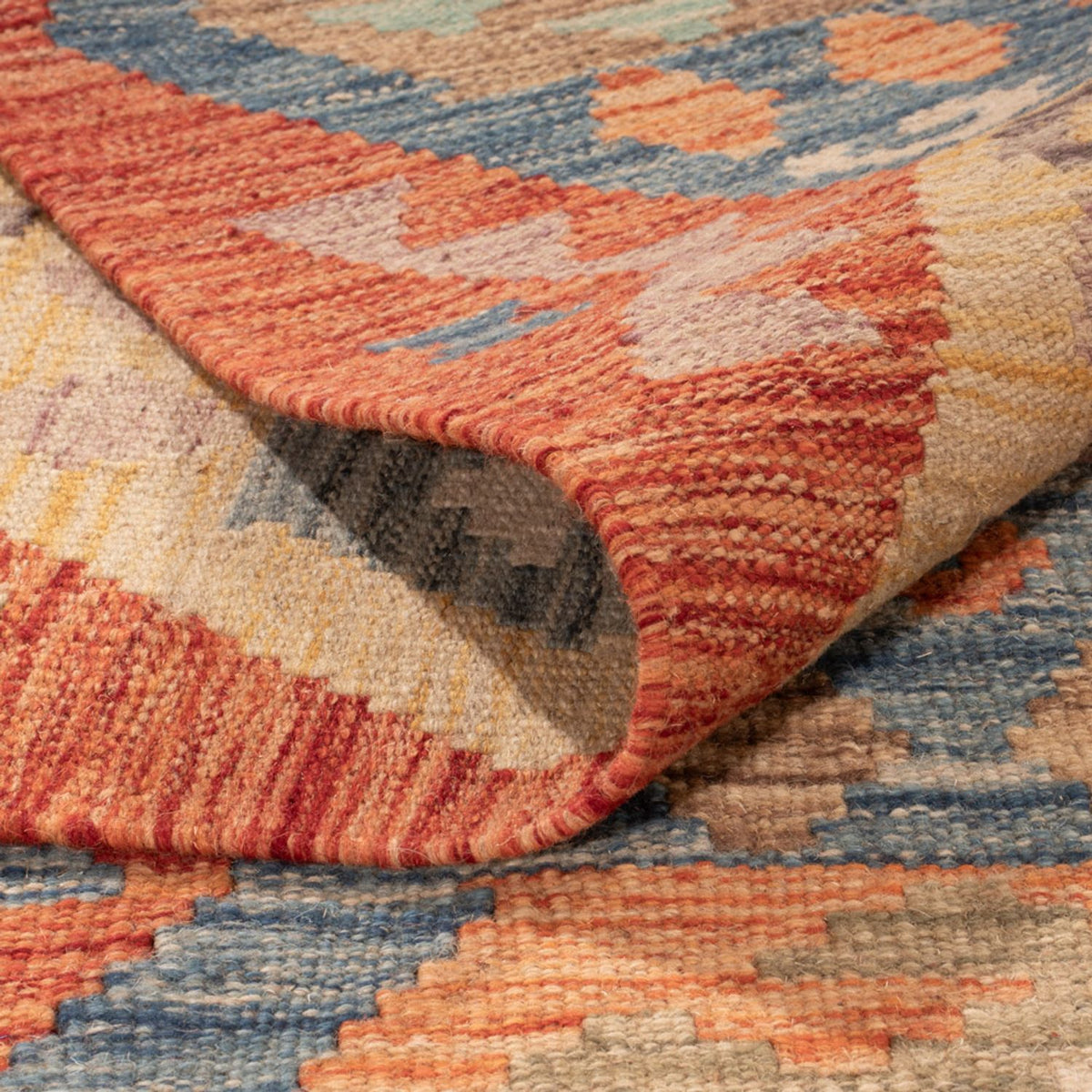 Kelim Teppich - Splash - 310 x 204 cm - mehrfarbig