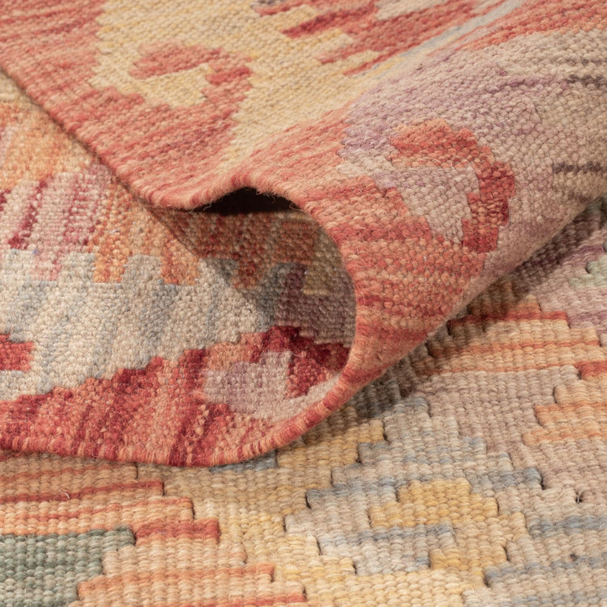 Kelim Teppich - Splash - 175 x 118 cm - mehrfarbig