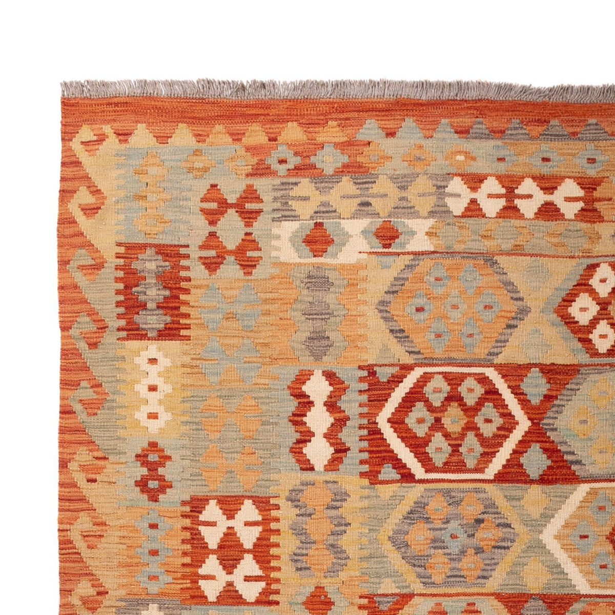 Kelim Teppich - Splash - 306 x 203 cm - mehrfarbig