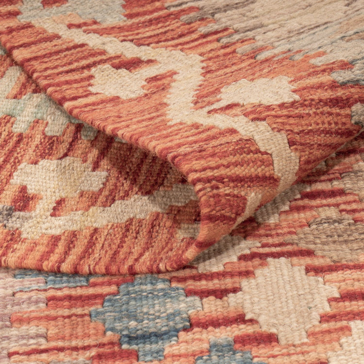 Kelim Teppich - Splash - 200 x 122 cm - mehrfarbig