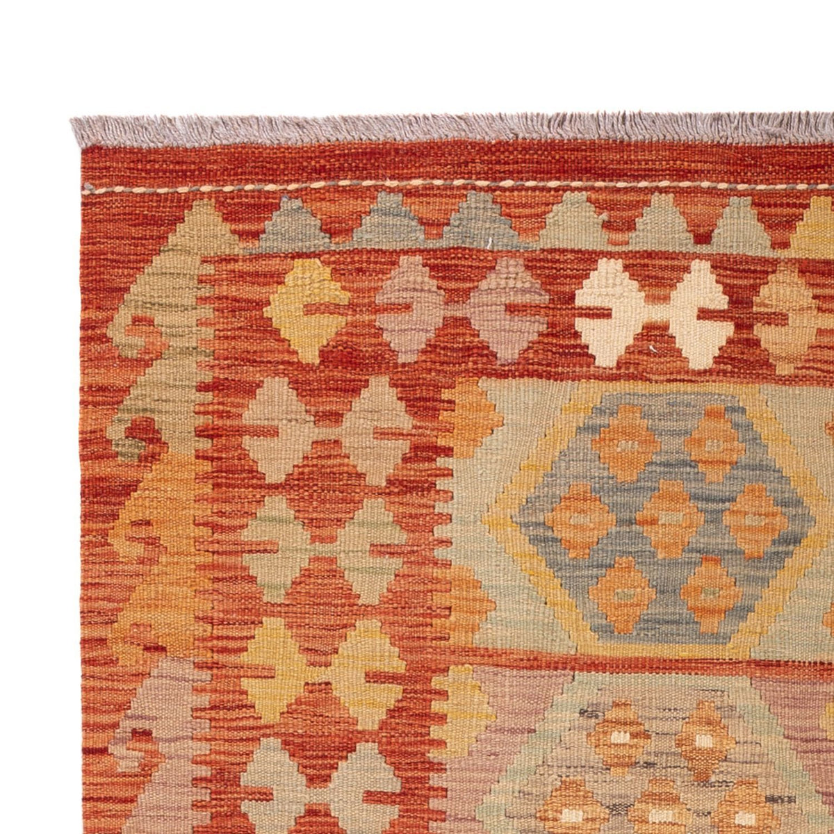 Kelim Teppich - Splash - 194 x 117 cm - mehrfarbig