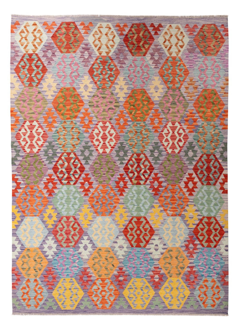 Kelim Teppich - Splash - 290 x 214 cm - mehrfarbig