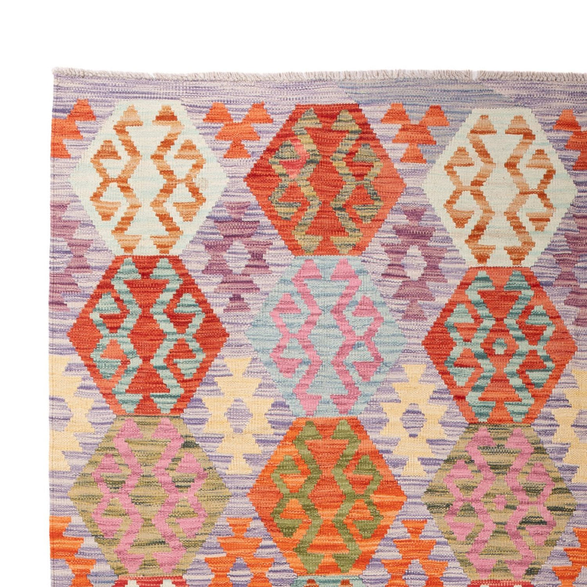 Kelim Teppich - Splash - 290 x 214 cm - mehrfarbig