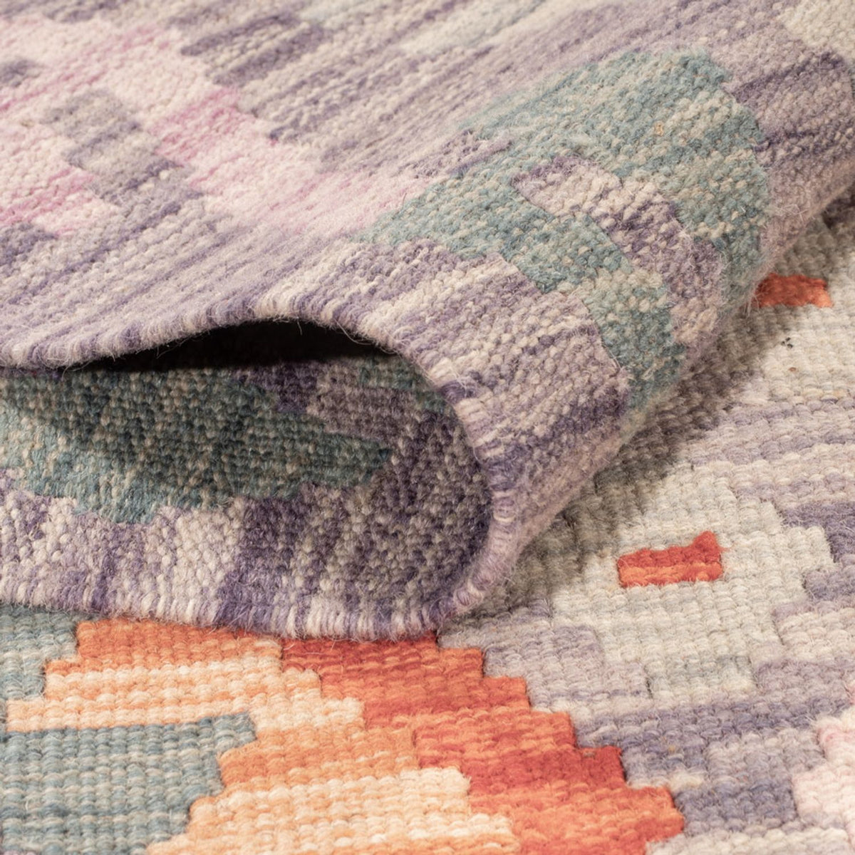 Kelim Teppich - Splash - 187 x 134 cm - mehrfarbig