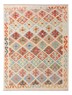 Kelim Teppich - Splash - 171 x 129 cm - mehrfarbig