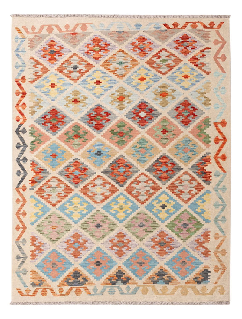 Kelim Teppich - Splash - 171 x 129 cm - mehrfarbig