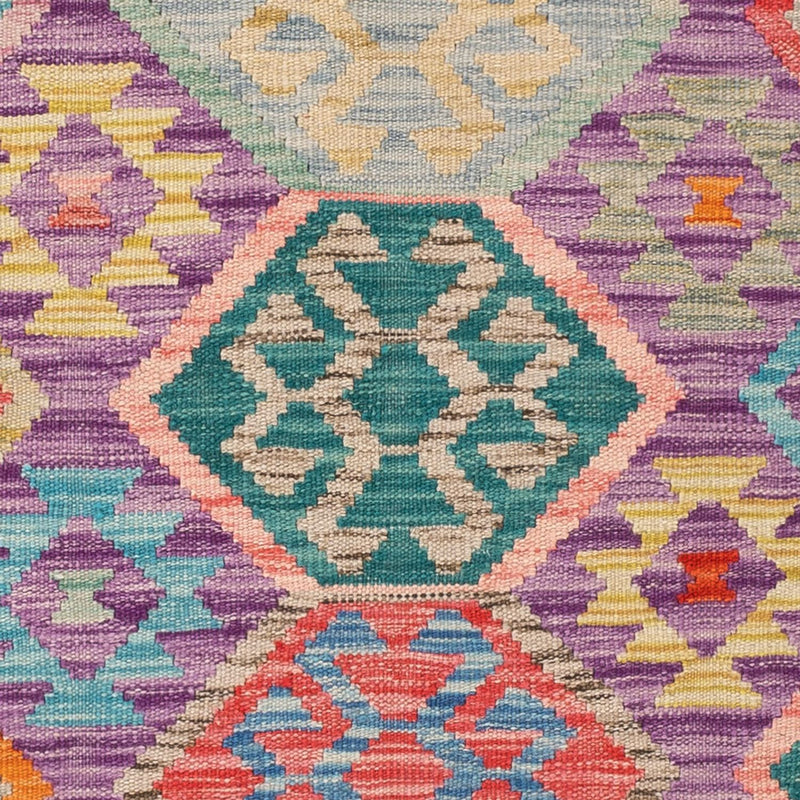 Kelim Teppich - Splash - 173 x 124 cm - mehrfarbig