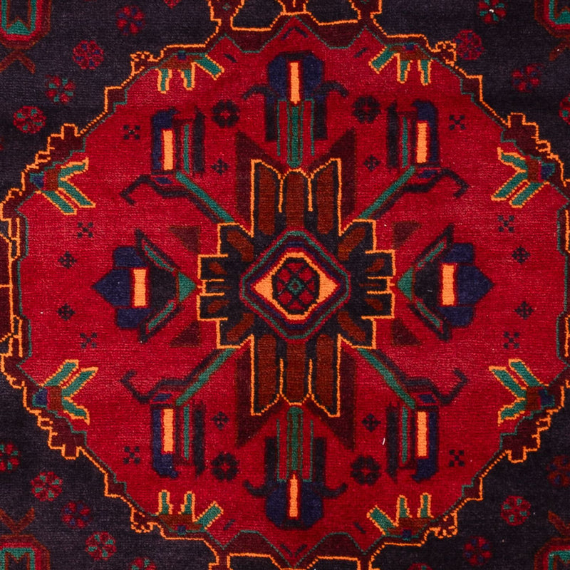 Belutsch Teppich - 207 x 127 cm - dunkelrot