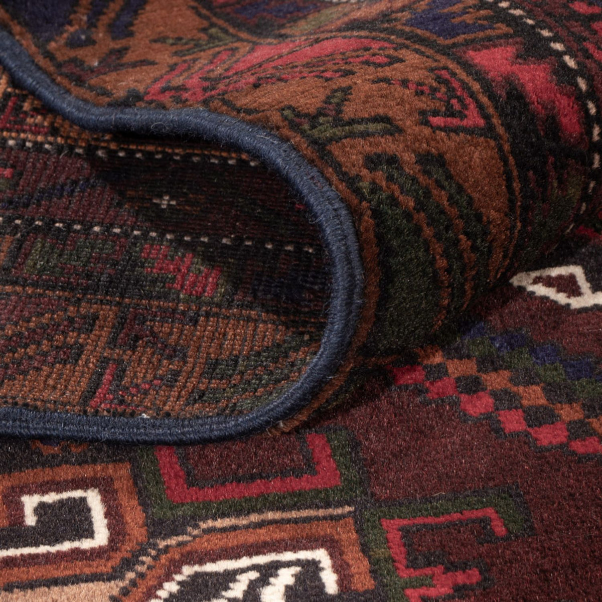 Läufer Belutsch - 209 x 107 cm - rost