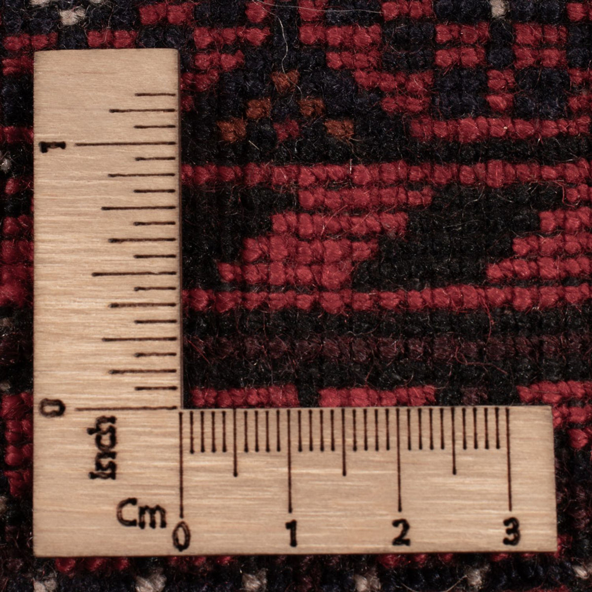 Belutsch Teppich - 180 x 107 cm - dunkelrot