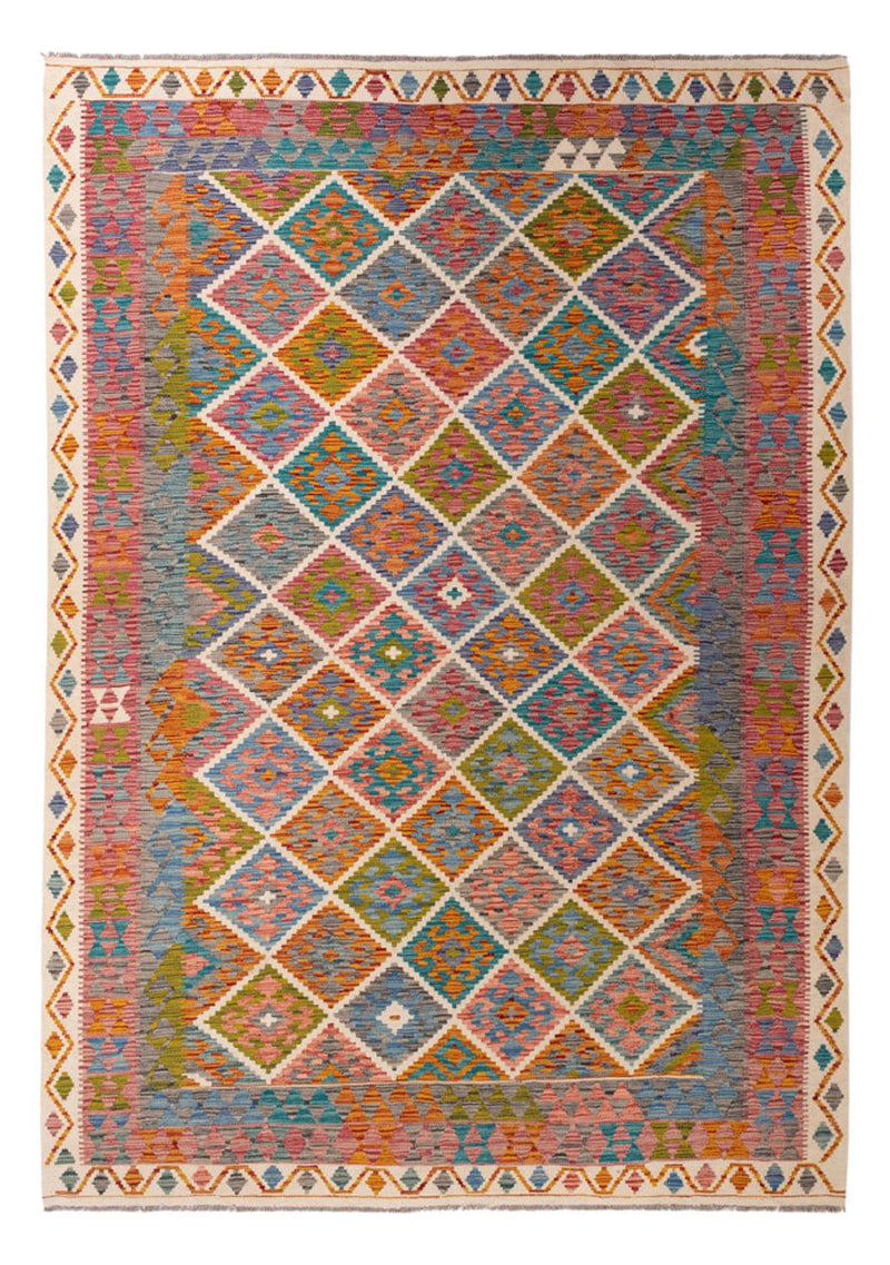 Kelim Teppich - Splash - 290 x 200 cm - mehrfarbig