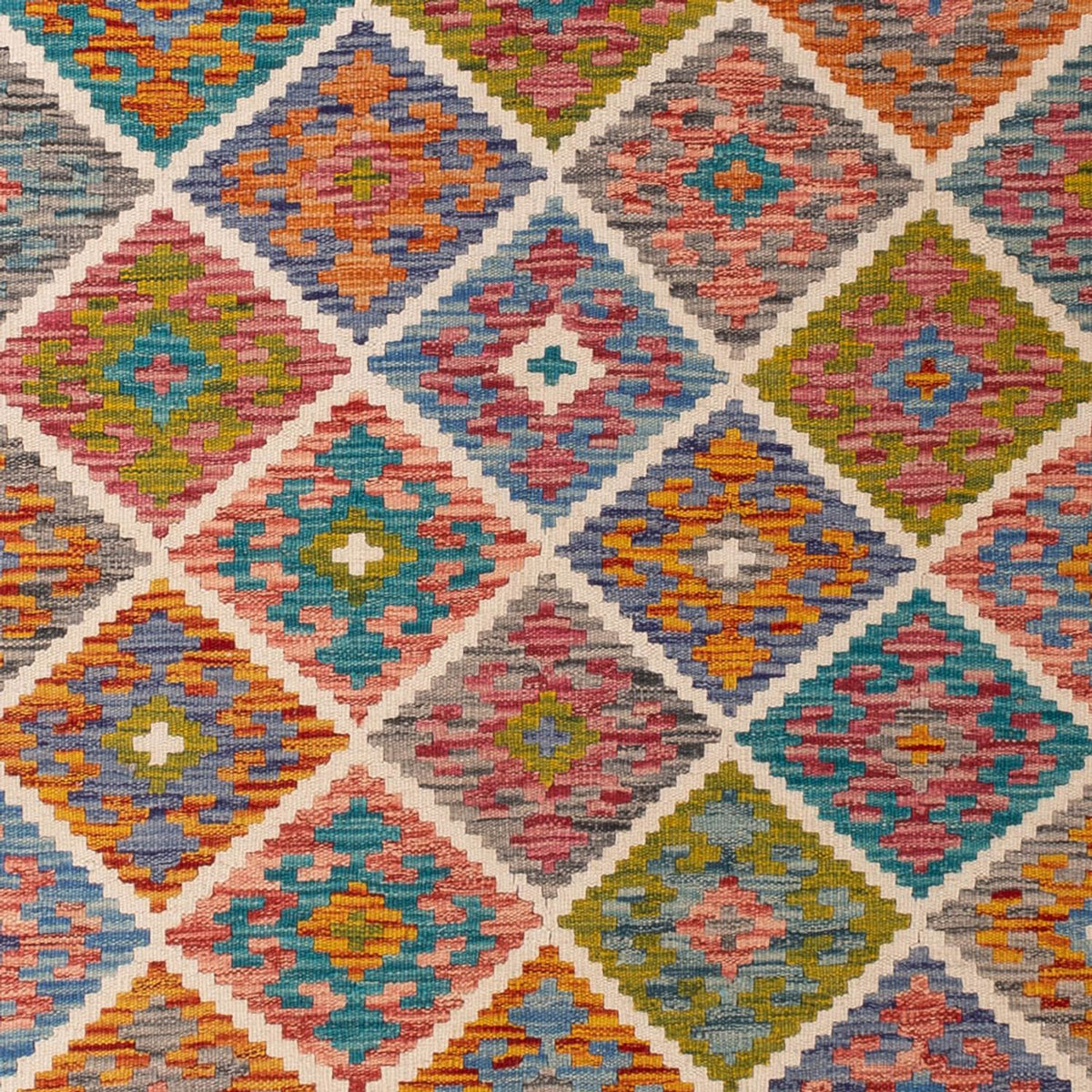 Kelim Teppich - Splash - 290 x 200 cm - mehrfarbig
