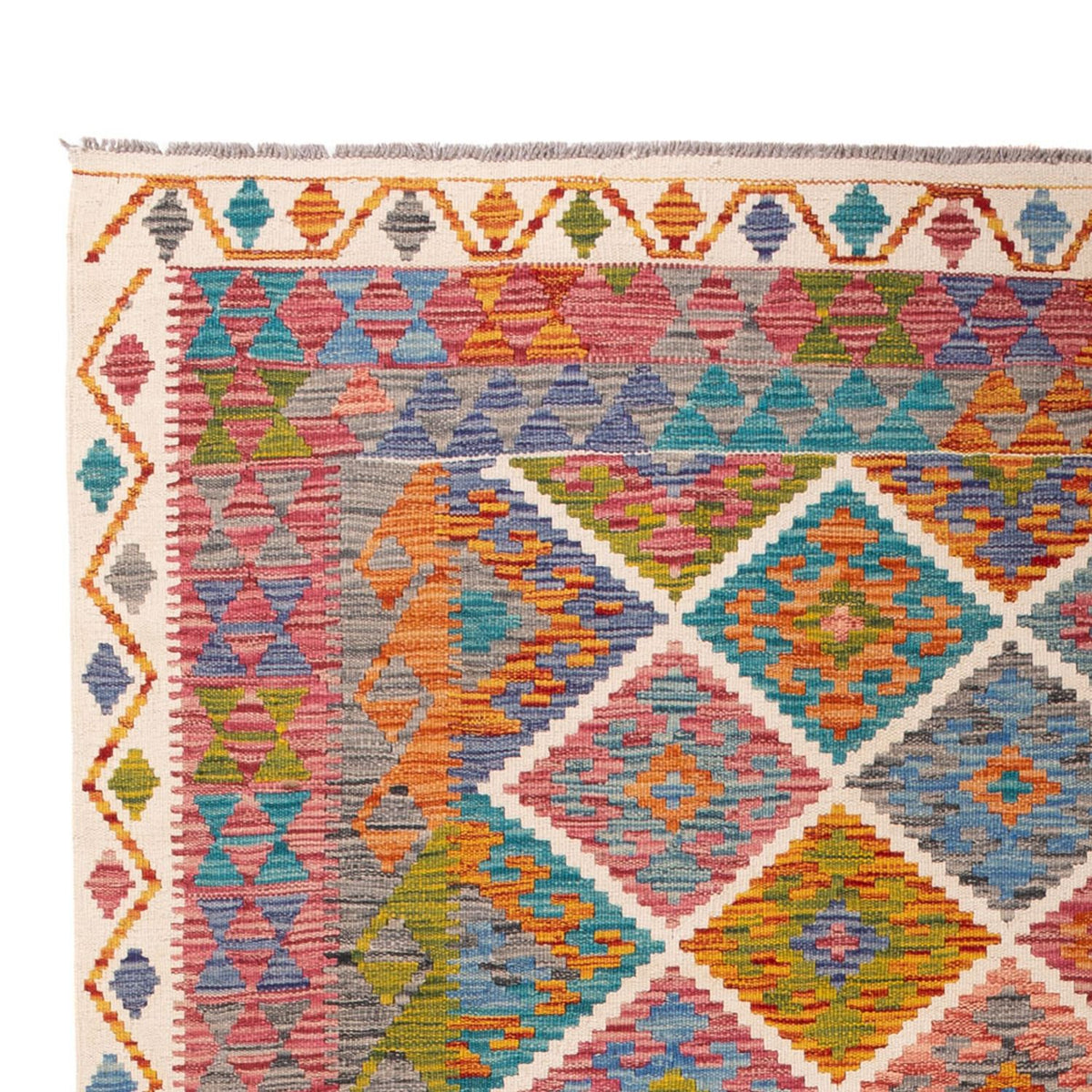 Kelim Teppich - Splash - 290 x 200 cm - mehrfarbig