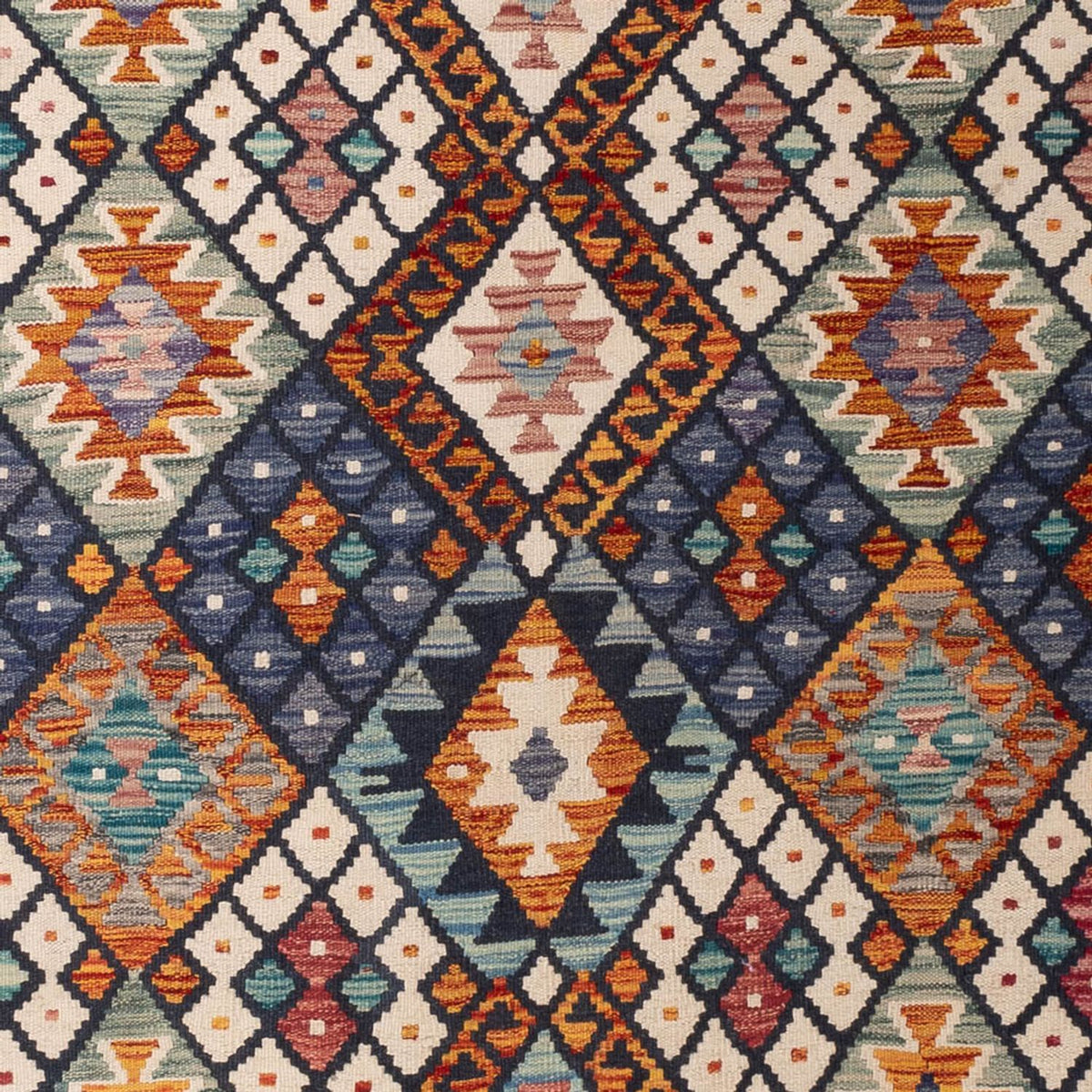 Kelim Teppich - Splash - 290 x 206 cm - mehrfarbig