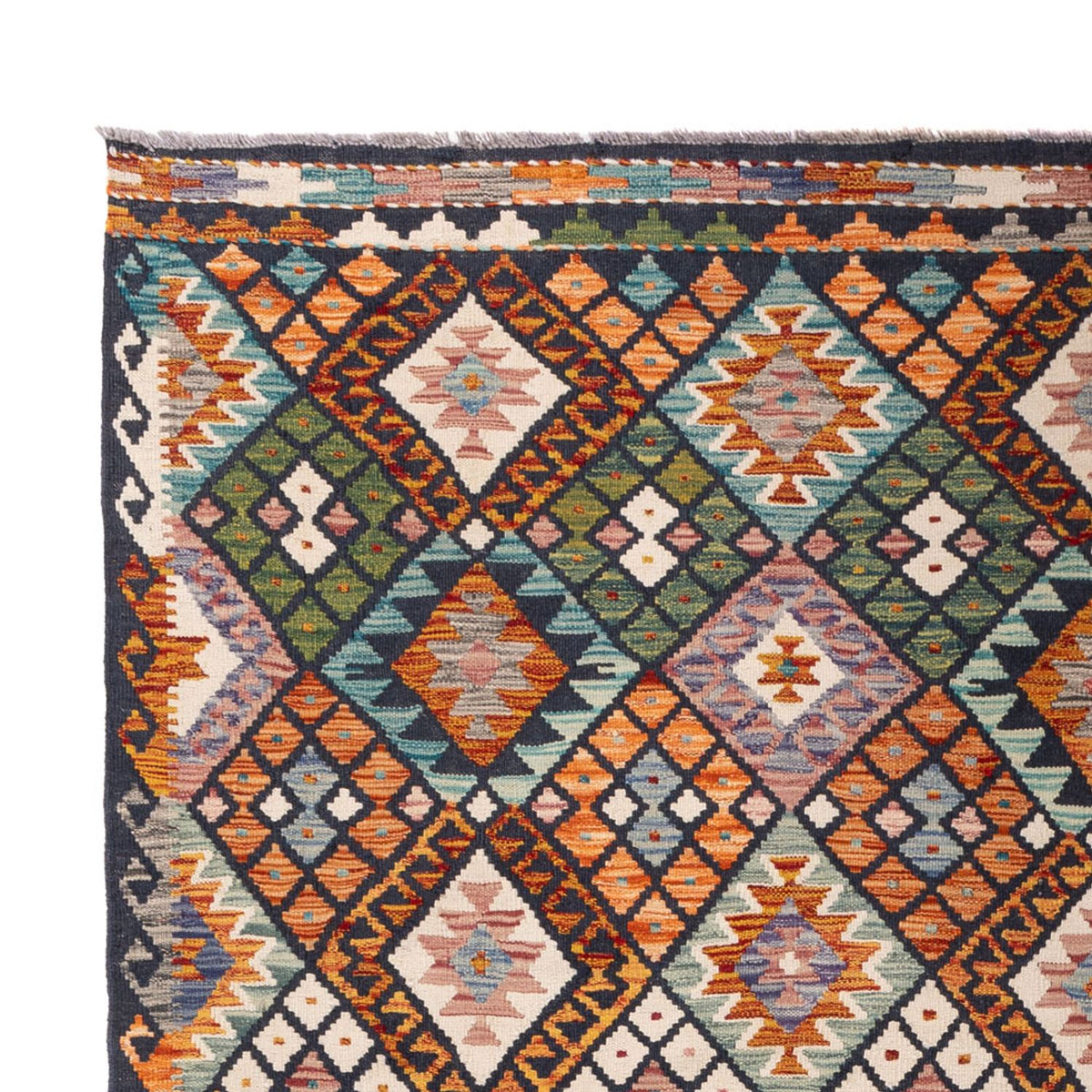 Kelim Teppich - Splash - 290 x 206 cm - mehrfarbig