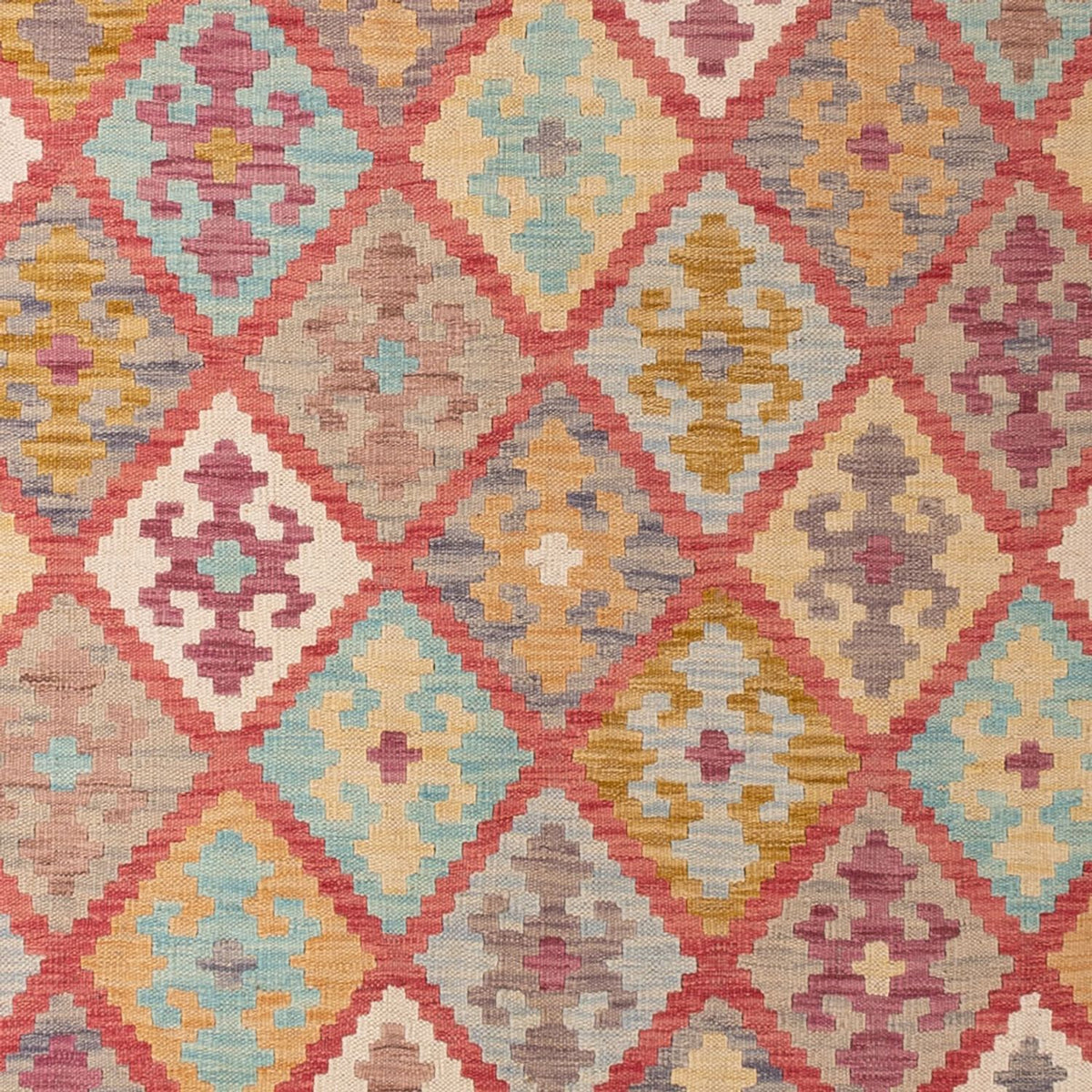 Kelim Teppich - Splash - 299 x 206 cm - mehrfarbig
