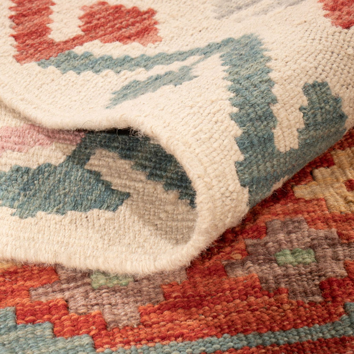 Kelim Teppich - Splash - 294 x 206 cm - mehrfarbig