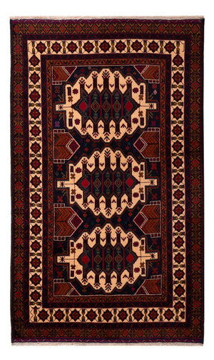 Belutsch Teppich - 190 x 115 cm - hellbeige