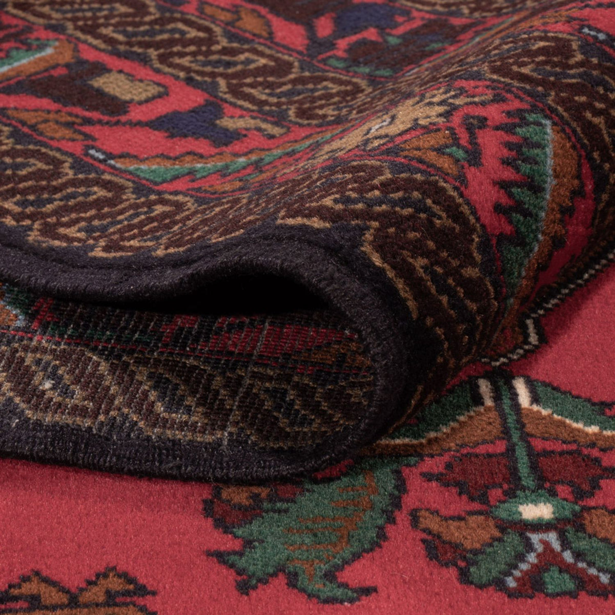 Belutsch Teppich - 201 x 123 cm - rot