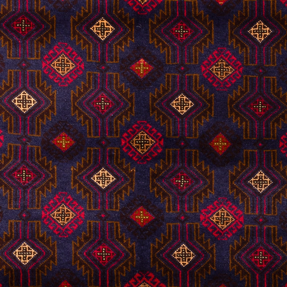 Belutsch Teppich - 194 x 122 cm - dunkelrot