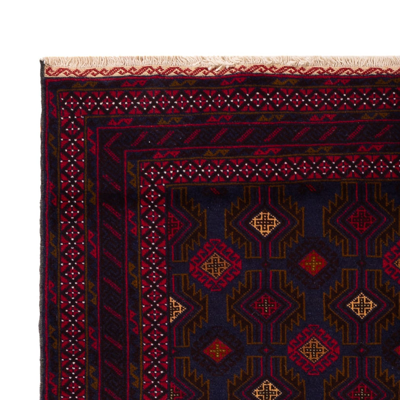 Belutsch Teppich - 194 x 122 cm - dunkelrot