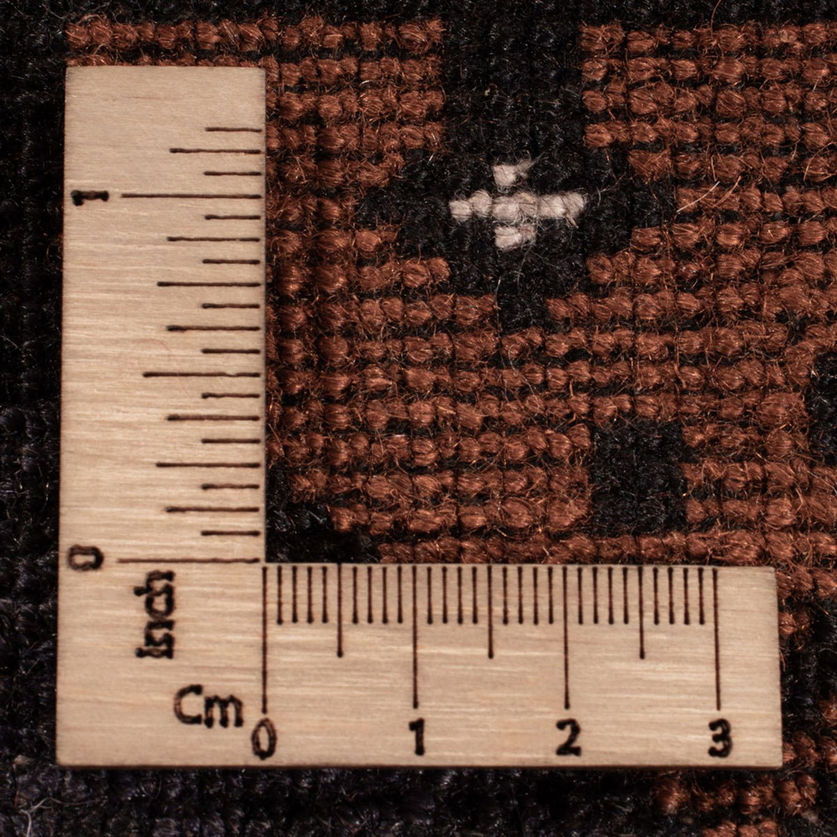 Belutsch Teppich - 190 x 126 cm - dunkelrot