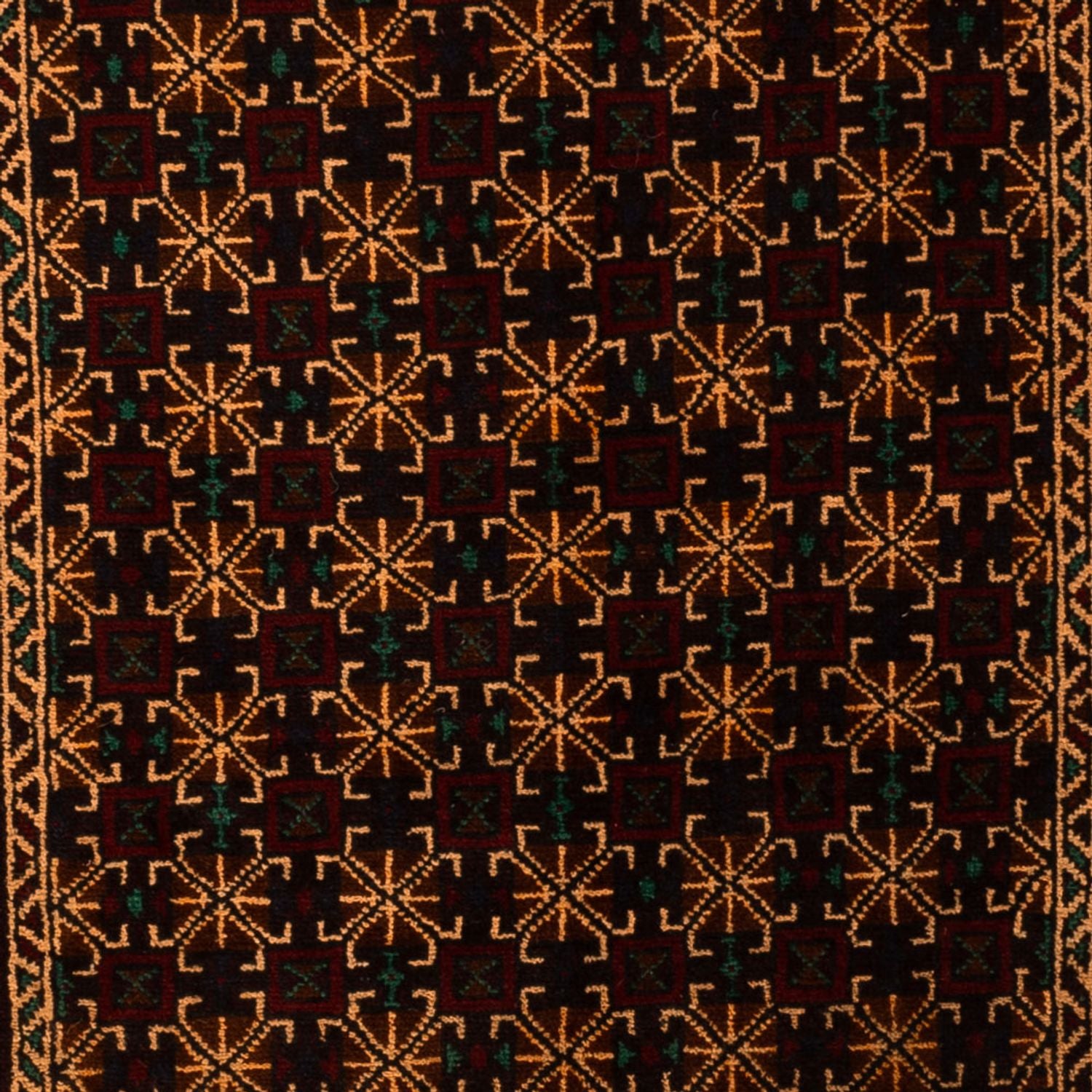 Belutsch Teppich - 192 x 119 cm - dunkelbeige